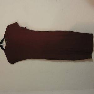 Red bodycon dress